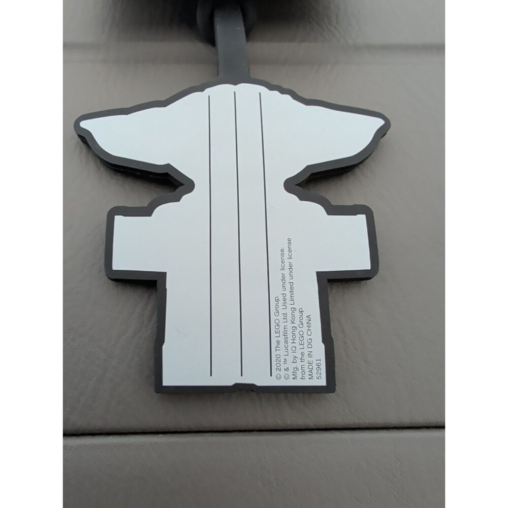 LEGO Star Wars Grogu Baby Yoda Silicone Bag Tag #52961 Mandalorian New With Tag - Picture 6 of 6